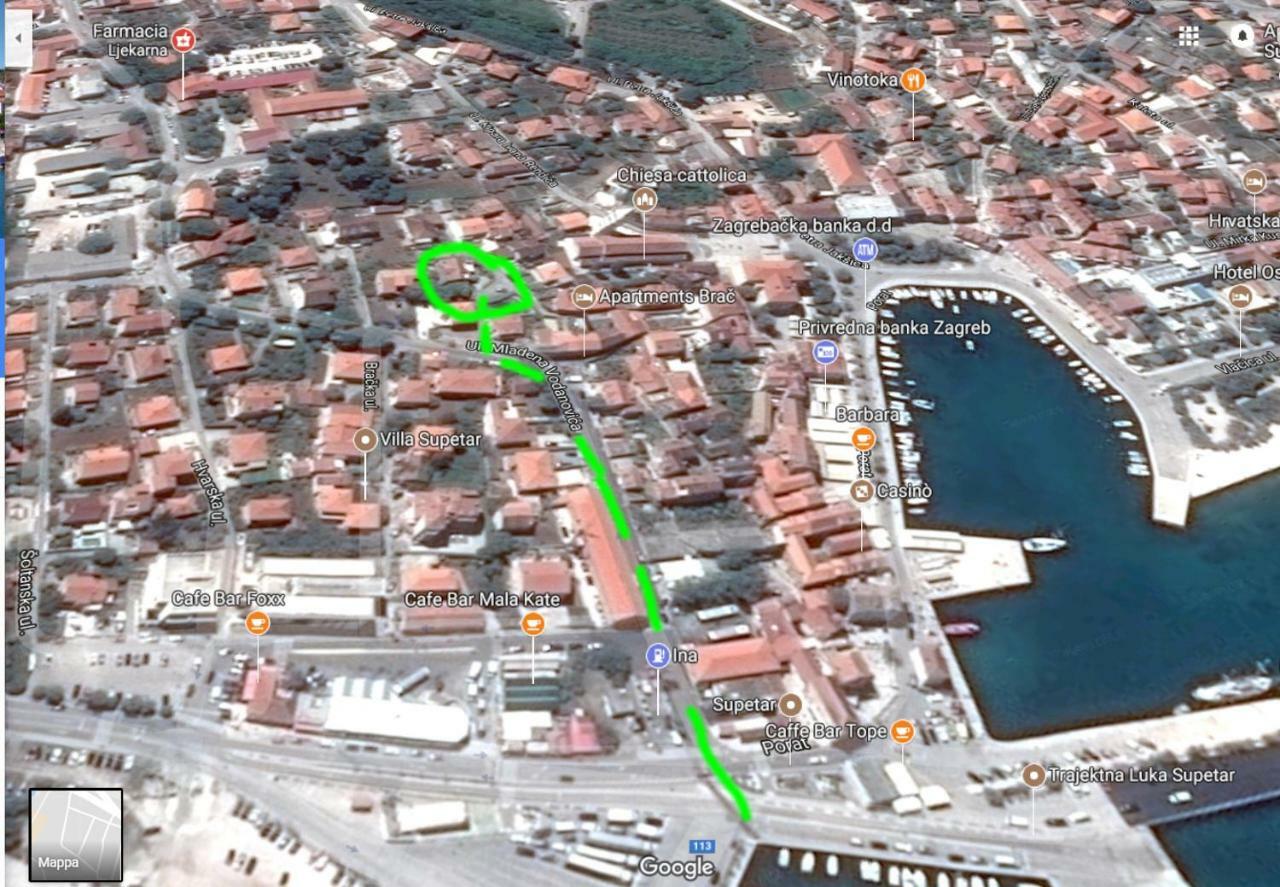 Apartman Mladenka Supetar Εξωτερικό φωτογραφία